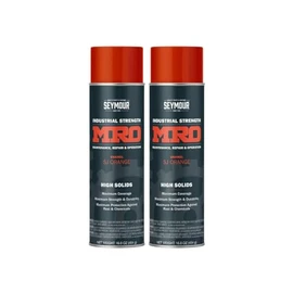 SEYMOUR 620-1432 Industrial MRO High Solids Spray Paint, Skyjack Orange, 16 Ounce (Pack of 2)