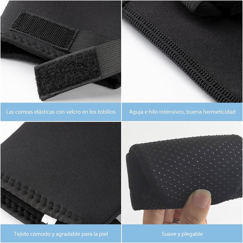 HINATAA Neoprene Socks Socks 3mm Non-Slip Thermal Socks with Velcro