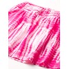 Speechless Girls' Tie Front Top and Short Skirt Set, Fuchsia/White,
