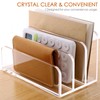 SANRUI 3 Compartments Mail Organizer Letter Holder for Desk ,Vertical