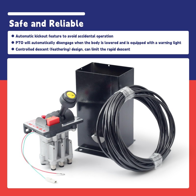 Dusledel PTO Switch Control Dual Valve Air Set with Kickout