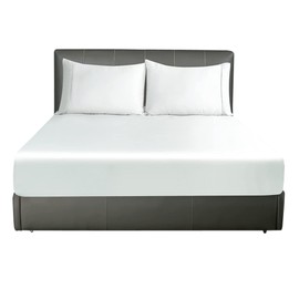5 Star Hotel Quality Bedding 800 Thread Count 100% Pure Egyptian Cotton Luxurious Fitted Bedsheet Stretches Up To 28cm/11 inches Deep (Double: 137x193cm + 28cm Deep)