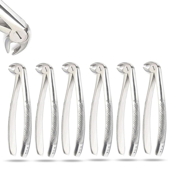 PRECISE CANADA: Set of 6 Dental EXTRACTING Forceps #MD4 Dental