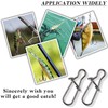 OROOTL Duo Lock Fishing Snaps Fishing Lures Clip Swivel Lock