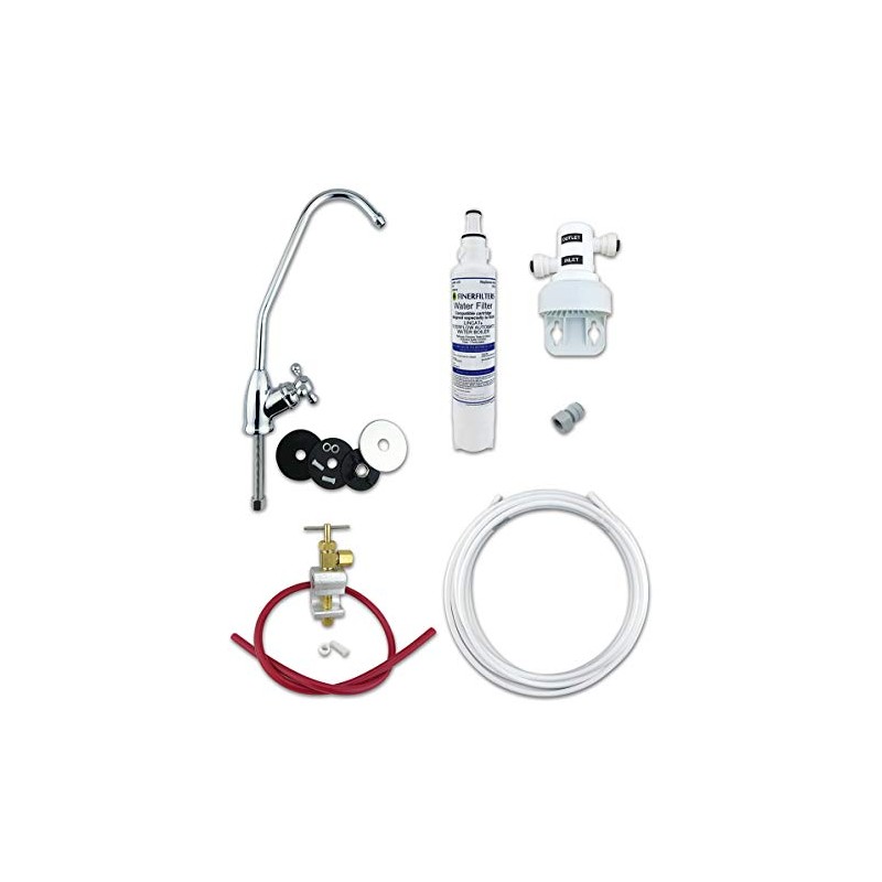 Finerfilters Deluxe Under-Sink Drinking Water Filter System, Remove Chlorine and