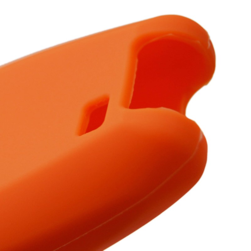 Orange Silicone Key Fob Cover Case Protector Compatible with Subaru