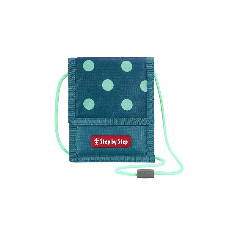 Step by Step Window Neck Pouch Zip Coin Pocket Key