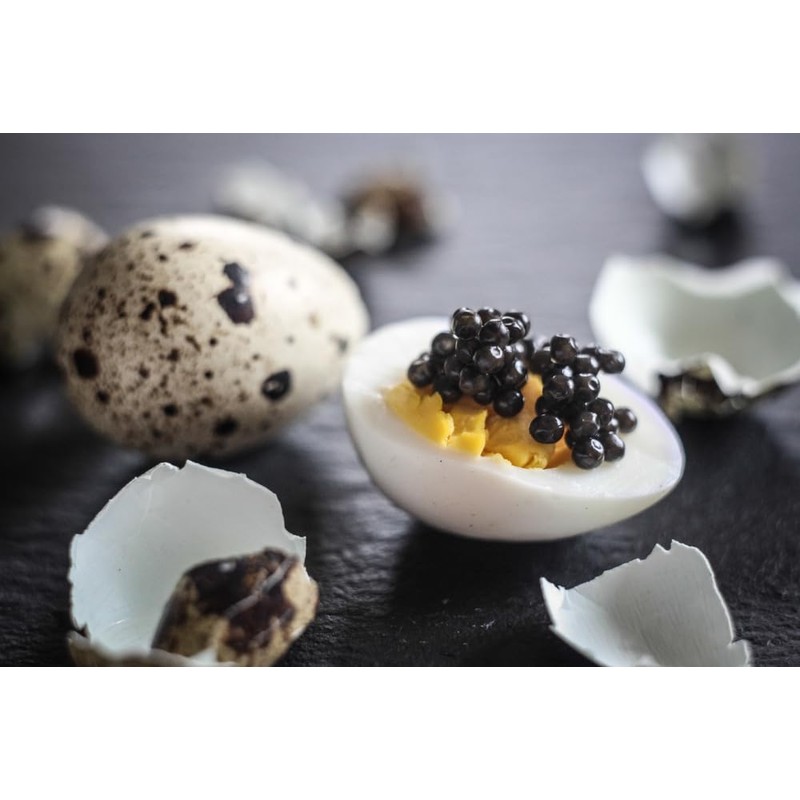 Agustson Black Lumpfish Caviar Roe, 12 Ounce