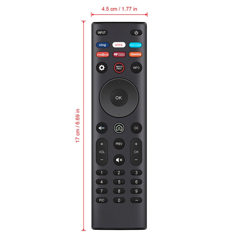 Universal Remote XRT140 XRT140R Replacement fit for All VIZIO Smart