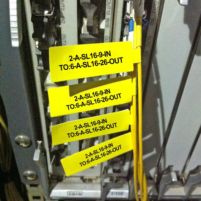 Label Maker Tape for NIIMBOT D11/D110/D101, Cable Label Sticker, Waterproof