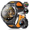 LEMFO Military Smartwatch Men's 680 mAh / 1.6 Inch AMOLED
