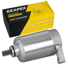 Starter Motor Compatible with Yamaha 350 TerraPro Raptor 400F Kodiak 400A Kodiak 350X Warrior 350U 350FW Big Bear 350ER Moto-4 350 Raptor 1UY8189000 1YW-81800-50 128000-3760