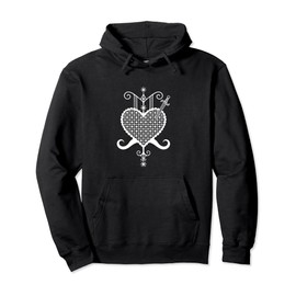 Erzulie Dantor Vèvè Haiti Vodou Men Women Ayiti Vodoo Gede Pullover Hoodie
