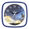 SELVA Children's Alarm Clock Starry Sky with Motifs Sweeping Second