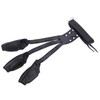 Archery Universal Three Finger Guard Gloves American Hunting Bow Traditional