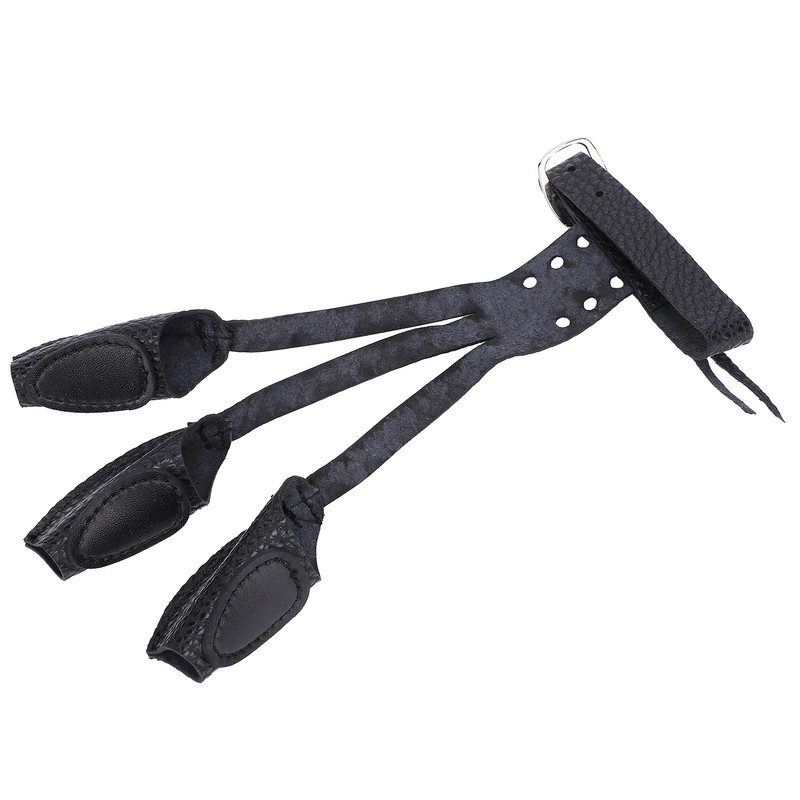 Archery Universal Three Finger Guard Gloves American Hunting Bow Traditional