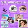 No Glue Needed Lashes, Self Adhesive Eyelashes, DIY Lash Cluster