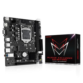 MACHINIST H61 LGA 1155 (Intel 2th/3th Gen) Gaming Motherboard, Micro ATX Computer Motherboards Support PCIe 2.0, 100M LAN, DDR3, SATA M.2 for Intel i3,i5,i7/Xeon E3 V2/Pentium
