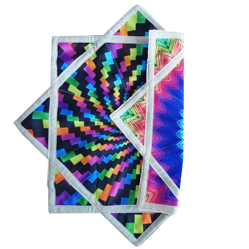 Flow Star (UV Reactive) Beginners Cloth Spinning Easy to Rotate