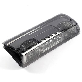 G-PLUS LED Third 3rd Brake Light High Mount Stop Light, Fit For Ford F150&Lobo 2004-2008 /Fit Ford Explorer Sport Trac 2007-2010,Rear High Mount Cargo Tail Roof Light Lamp,Smoky lens Black Housing