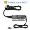 Charger Compatible with Lenovo Laptop Computer 65W 45W USB C