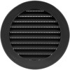 Vent Systems 4'' Inch Black Soffit Vent Cover - Round