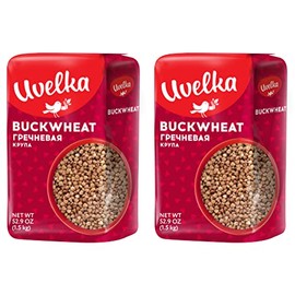 Uvelka Buckwheat Groats Extra Uvelka, 1500 gr (Pack of 2)