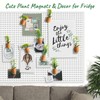 Joyibay Plant Fridge Magnets Mini Succulent Magnets Artificial Plants Refrigerator