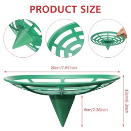 Irenare 40 Pcs Watermelon Net and Reusable Melon Cradles Hammock Watermelon Hammock Net for Garden Pumpkin Support Plant Honeydew Cantaloupes Ground Rot Holds up to 8lbs (Colorful)