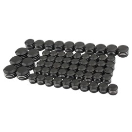 Motorcycle Bolt Covers Head Bolts Engine Toppers Caps Kit for Harley 2017-2025 Touring Road King Street Glide Electra Road Glides 2018-2025 Softail Fatbob Breakout (White Black)