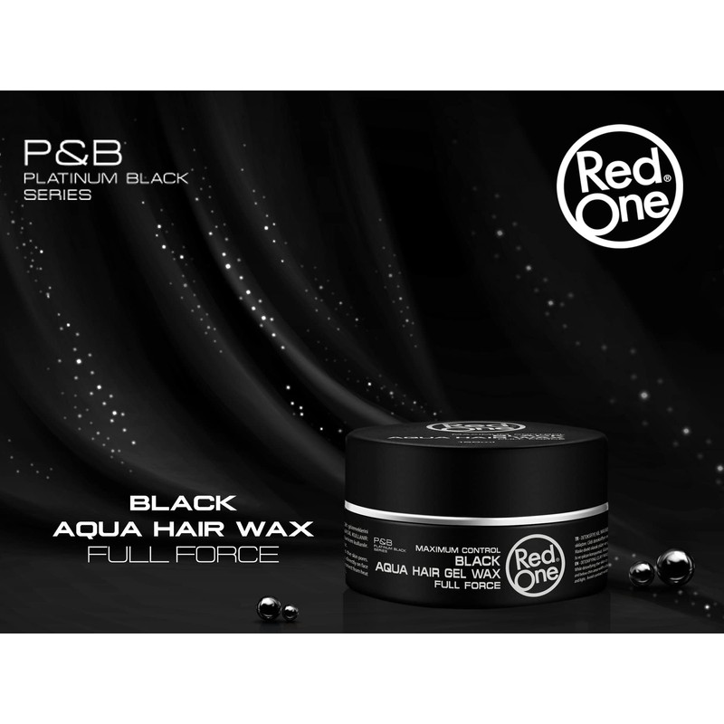 Redone Aqua Hair Full Force Black Styling Gel