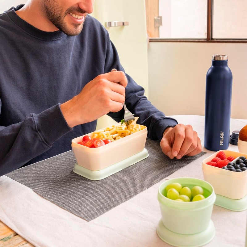 1918 Series Round Food Container, 0.25 Litre, Green