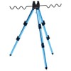 VERCELLI PIATTO ROCK Fishing Rod Holder, Metal, Plastic, Blue, Surface