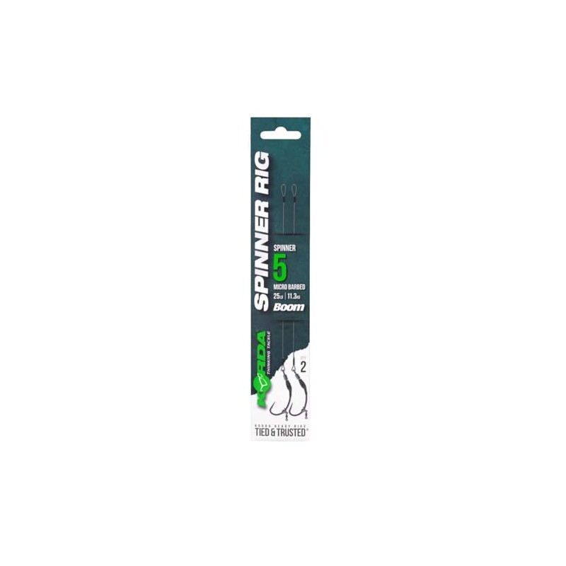 Korda - Spinner Rig Micro Barbed Qty 2 (Size 5)