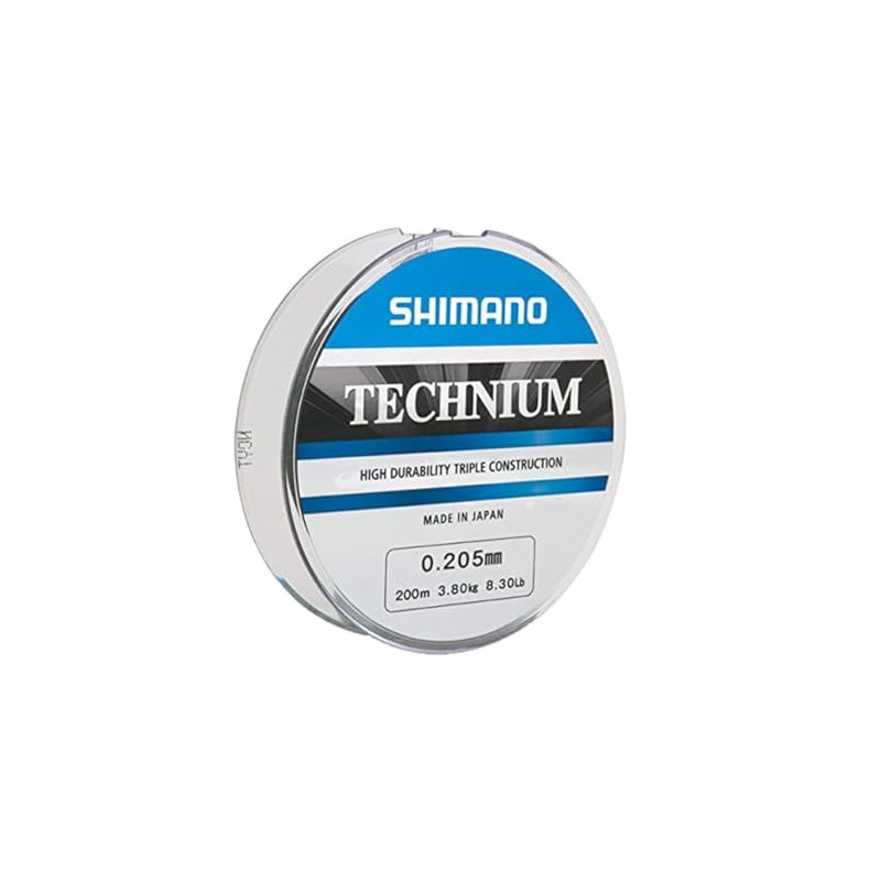 Shimano Technium Line, Dark Grey, 0,22 millimeter, 1920 meter, 5.00kilogram,
