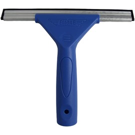 Ettore-17008 8-Inch All Purpose Window Squeegee with Lifetime Silicone Rubber Blade, Blue