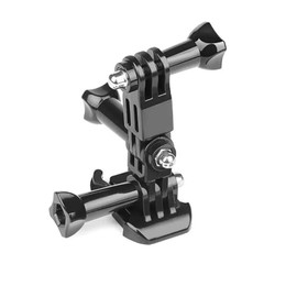 REFLEX CAMERA 3-Way Adjustable Helmet Mount Kit Compatible with Go Pro, D J I, Insta 360 – Chin, Chest, Handlebar Action Camera Mount – Hands-Free Filming for Motorbike, MTB, Cycling, Skiing