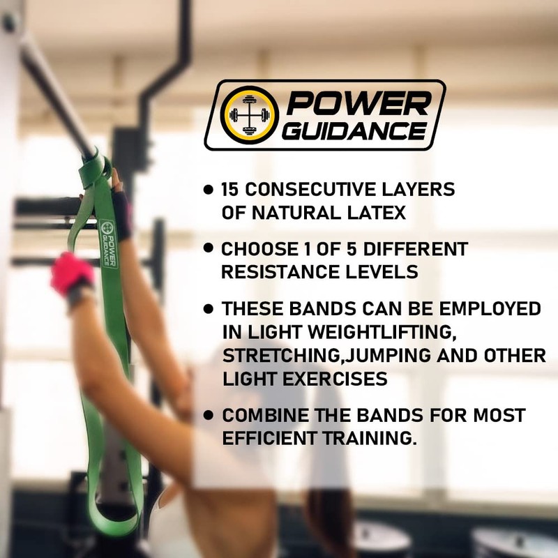POWER GUIDANCE Pull Up Assist Bands Heavy Duty Resistance Band