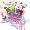jojofuny 1 Set Bobbin Clips and Thread Fixators for Sewing