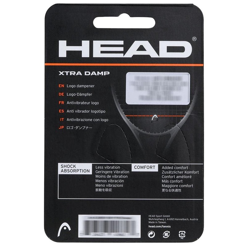 HEAD Unisex – Adult's Xtra Damp Tennis Mute, Orange, standard size
