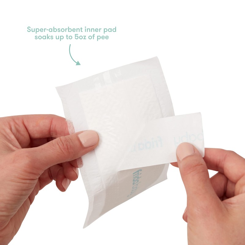 Frida Baby Poo + Pee Potty Liners, Leak-Proof, Super-Absorbent Liners