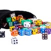 AUSTOR 100 Pieces 12mm Dices 6 Sided Game Dice Set