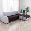 Genina 100% Waterproof Loveseat Couch Cover for 2 Cushion Couch