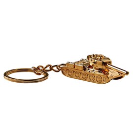 QRH Crested Pocket Watch and Tank Keychain 24 Carat Gold Coated Army Watch Luxury Gift in Case Queens Royal Hussars Regiment