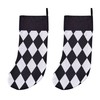 Split P Harlequin Stocking Set of 2