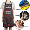 JNIAP Butcher Apron With Pockets Butcher Gifts This Is An