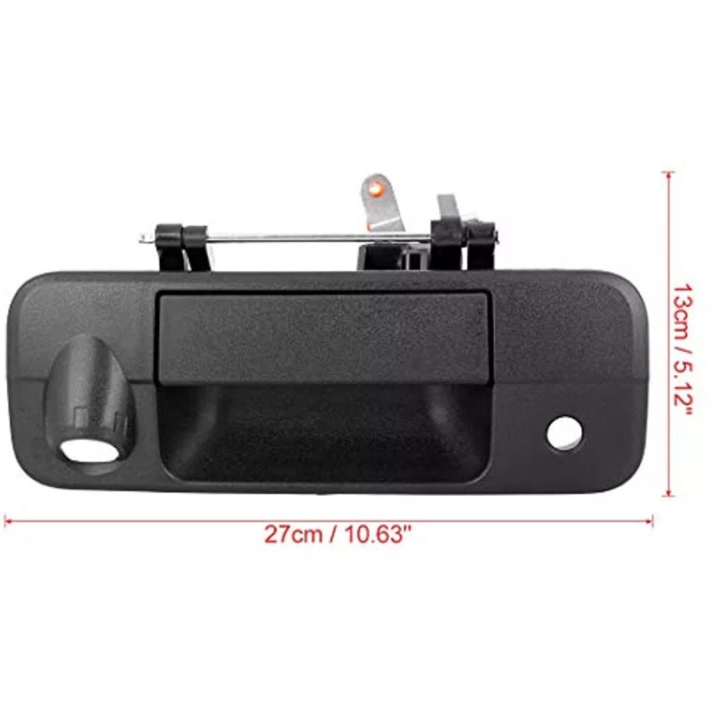 Slaction Tailgate Handle Black Door Handle For 2007-2013 Toyota Tundra