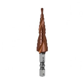 Professional Splitter and Reamer Set, High-Speed Steel Drill Bits, 3-15mm, for Metal, Wood, and Plastic, Precision Counterbore Reaming and Drilling, 1/4" Hex Shank