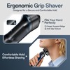 Electric Shaver for Men, 3-in-1 Rechargeable Razor and Trimmer
