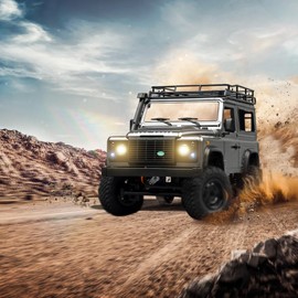 LEOSO MN 99s RC Cars Jeep 1/12 RC Crawler 2.4G RC Jeep RC Rock Crawler RC Truck 4x4 RC Car with 3pcs Upgraded 1300mah Battery for Adults 4WD Hobby RTR RC Drift Car Gifts